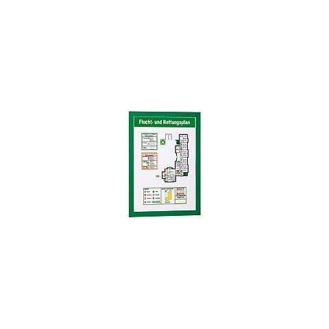 Magnetrahmen DURAFRAME® A4 DURABLE 4872 05 sk grün 2St