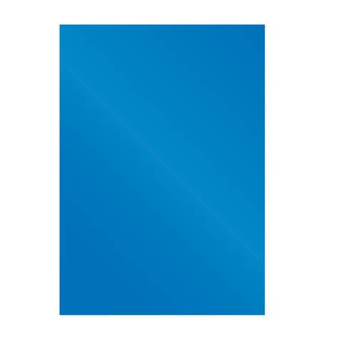 Einbanddeckel Chromolux A4 blau FELLOWES FW5378203 100ST 250g
