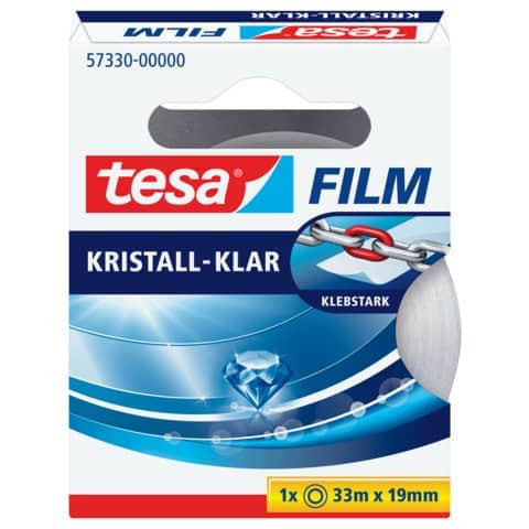 Klebefilm Kristall 19mm 33m TESA 57330-00000-03