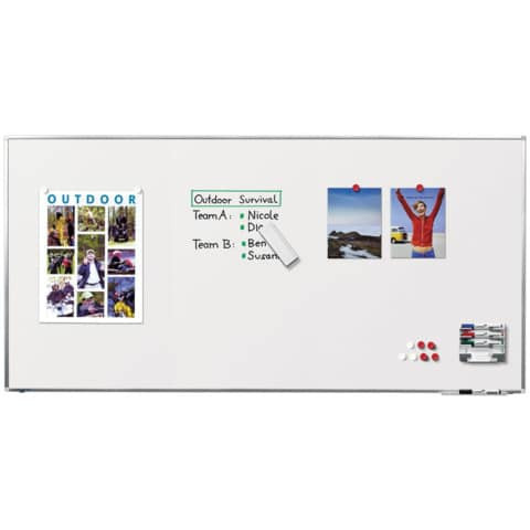 Whiteboardtafel weiß 90x180 cm LEGAMASTER 7-101056 Premium Plus