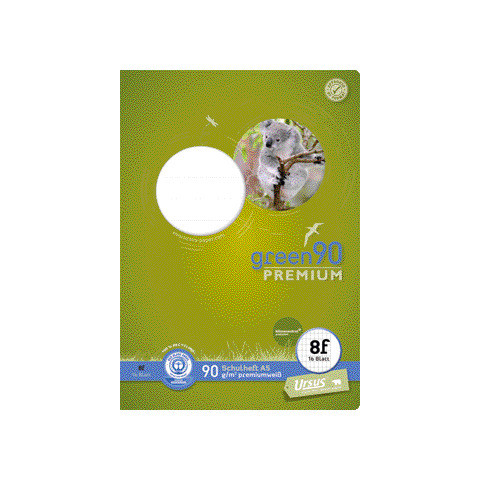 Heft LIN8f A5 16 Blatt rautiert STAUFEN PREMIO 040780008 mit Rand 90g