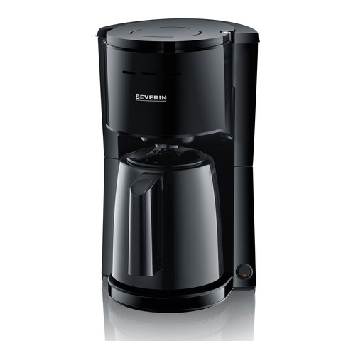 Kaffeemaschine +TK 8Tasse schwarz SEVERIN KA 9306