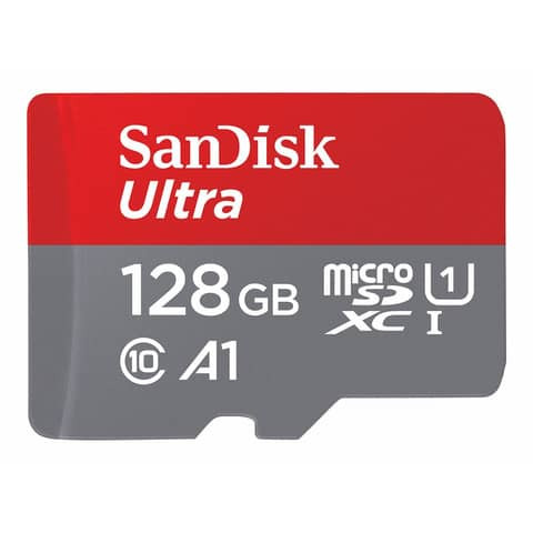 MicroSD Card 128GB Ultra Class 10 SANDISK SDSQUAB-128G-GN6MA