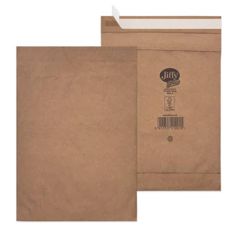 Jiffy 2 210x280mm braun 30001312