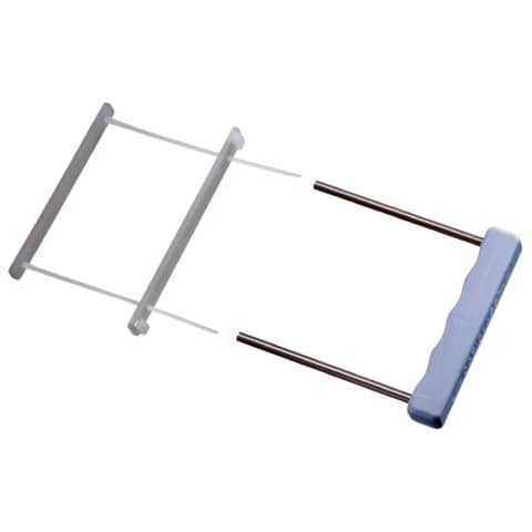 Archiv-Abheftbügel 60mm 50ST LEITZ 6078-00-03 mit Deckschiene