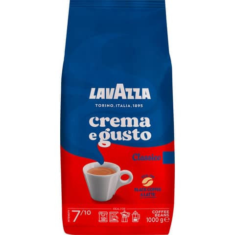 Kaffee Crema e Gusto Bohne 1kg LAVAZZA 285879