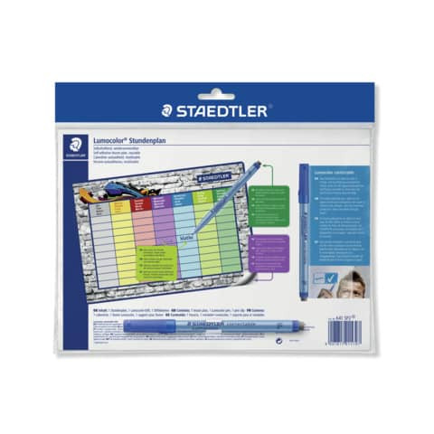 Stundenplan korrigierbar STAEDTLER 641SP2