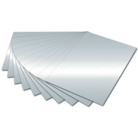 Fotokarton A4 silber glänzend FOLIA 614/50 61 300g