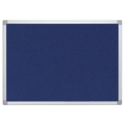 Pinntafel Filz - 60 x 45 cm, blau