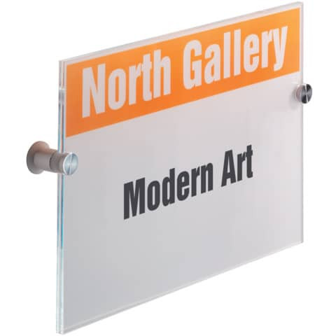 Türschild transparent DURABLE 4825 19 210x297mm