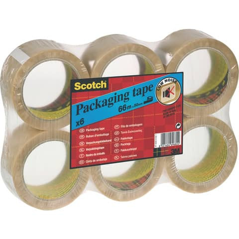 Verpackungsband 38mm 66m transparent SCOTCH 6890T386 PVC6RT