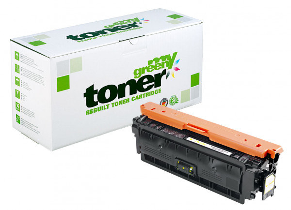 my green toner Toner-Kit gelb (112348) ersetzt 4563C001 / T10