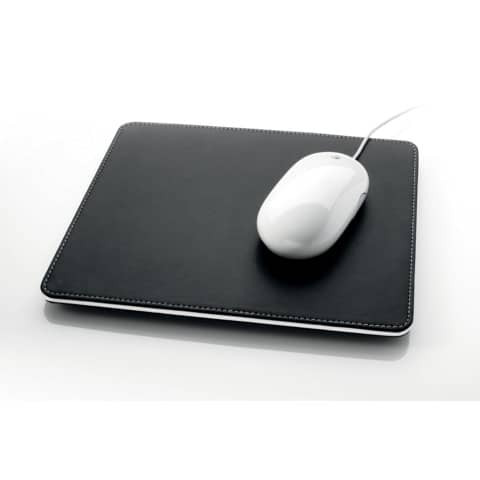 Mousepad Lederimitation schw/ws SIGEL SA105 eyestyle®