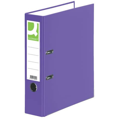 Ordner PP A4 80mm violett Q-CONNECT KF18730/15063372000