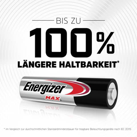 Batterie AA 8ST Mignon ENERGIZER E301531300/E303324700 Max