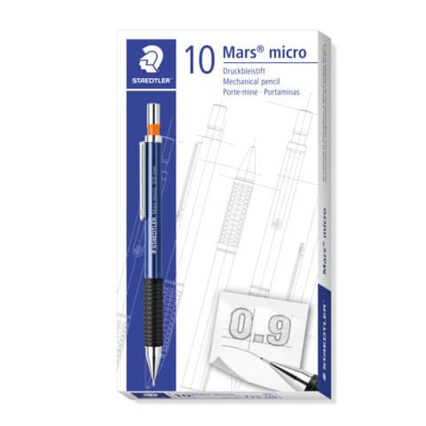 Feinminenstift Marsmicro 0,9mm STAEDTLER 775 09 blau
