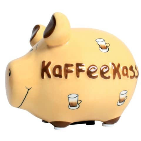 Spardose Schwein klein KCG 100046 Kaffeekasse