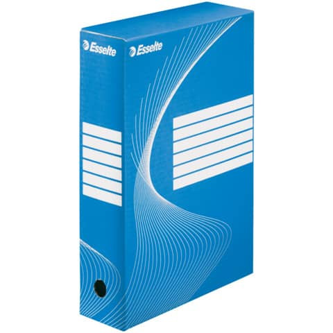 Archivbox 8cm blau ESSELTE 128411