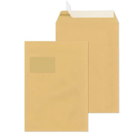 Versandtasche C4 m.Fe HK 110g braun MAILMEDIA 30005498 250ST