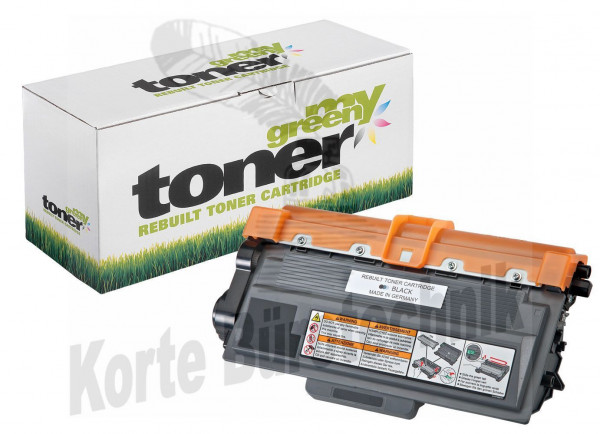 my green toner Toner-Kartusche schwarz HC plus (100765) ersetzt TN-3390