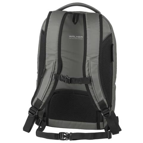 Schulrucksack Wizzard steel grey WALKER COLLEGE 2.0 42128-375 31L