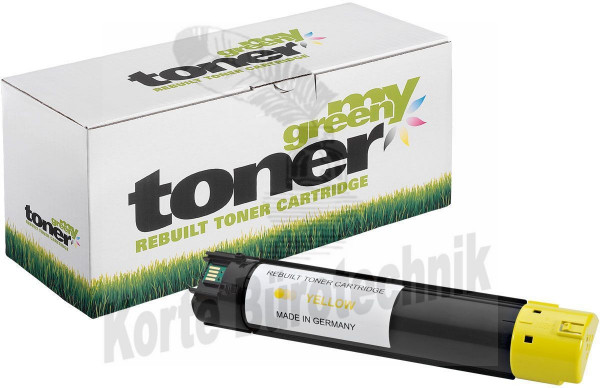 my green toner Toner-Kit gelb (141126) ersetzt JXDHD