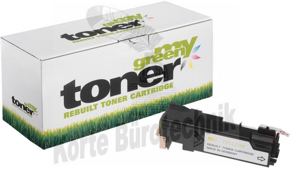 my green toner Toner-Kartusche gelb (230417) ersetzt 106R01333