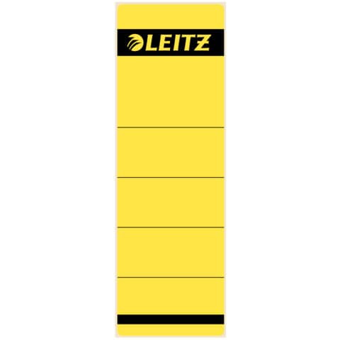 Rückenschild kurz breit gelb LEITZ 16420015 skl PG 10ST