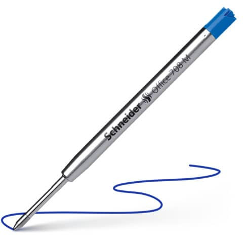 Kugelschreibermine 708 M blau SCHNEIDER SN7083