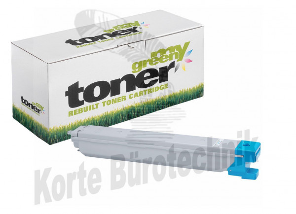 my green toner Toner-Kit cyan (201134) ersetzt C809