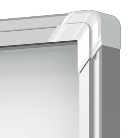 Schaukasten mit Klapptür 4x A4 weiß NOBO 1902557 Innenbereich magnetisch