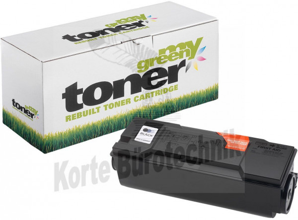 my green toner Toner-Kit schwarz (150104) ersetzt TK-60