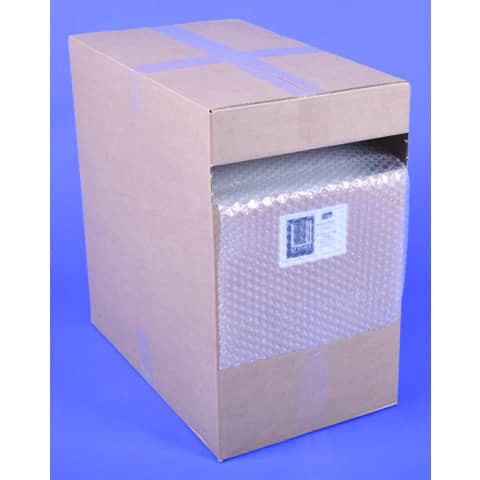 Luftpolsterfolie 28,5cmx50m transp Q-CONNECT KF11476 A078618 Spenderkarton