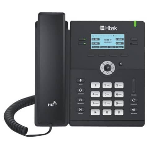 Telefon VoIP UC912 - integrierter Anrufbeantworter, schwarz