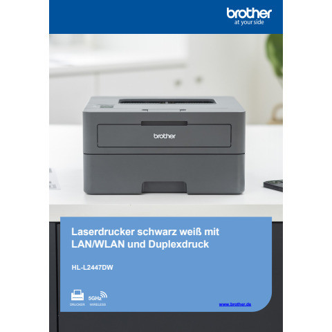 Laserdrucker schwarz HL-L2447DW BROTHER HLL2447DWRE1 446162