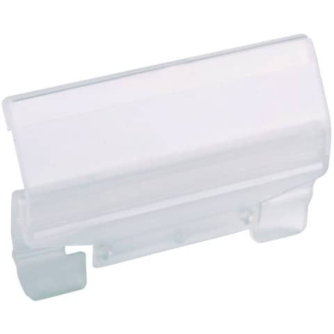 Sichtreiter 4-zeilig 60mm transparent LEITZ 6116-00-03 50ST