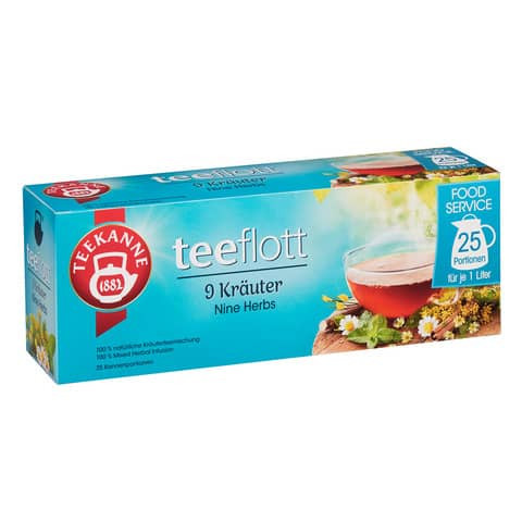 Kräutertee Teeflott 25x5g TEEKANNE 6133