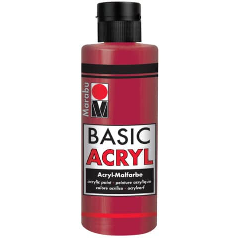 Basic Acryl karminrot MARABU 12000 004 032 80ml