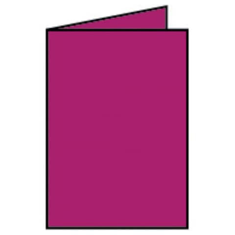 Briefkarte Paperado A6 HD amarena RÖSSLER 16400646 105x148mm gerippt