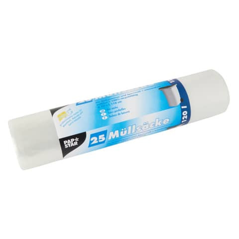 Müllsäcke, LDPE 120 l 25St PAPSTAR 12128