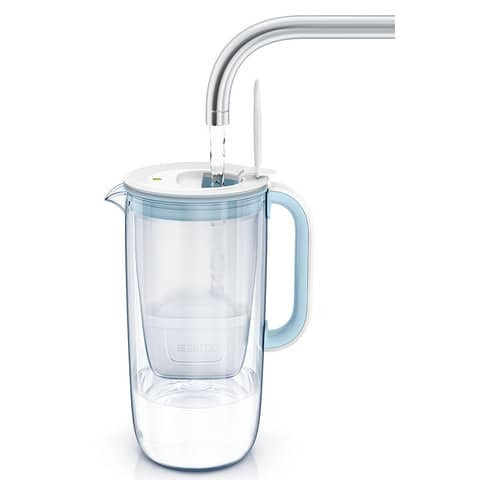 Wasser-Filterpatrone Kanne Glas 2,5l wei BRITA 104667/118006 Model One inkl.MX PR