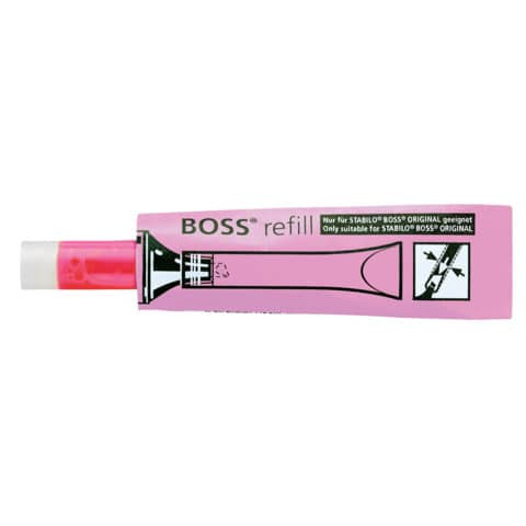 Textmarker Patrone Boss 3ml rosa STABILO 070-56 Nachfüllsystem