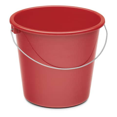Eimer 5L Kunststoff rund rot NÖLLE 243047811 737152