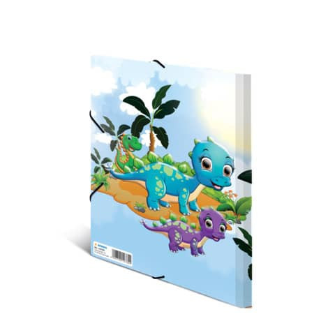 Gummizugmappe A4 Dinos HERMA 19785