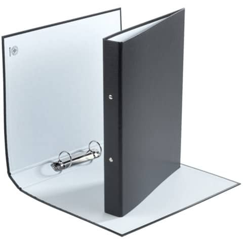 Schulordner A4 2R 30mm schwarz DONAU 3736001F-01