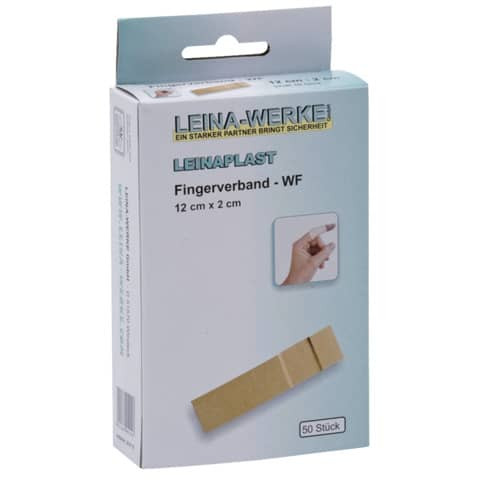 Fingerverband 12x2cm 50 Stück LEINA-WERKE 72050 wasserfest