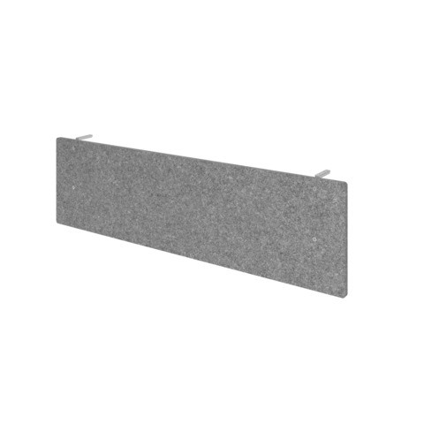 Knieraumblende Akustik grau HAMMERBACHER VSIA18/5 180cm