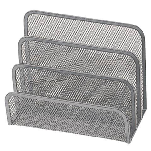 Briefständer Metall silber Q-CONNECT KF00852 3-teilig