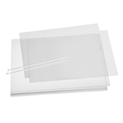 Prospekttasche A3/5ST Kabelb. transp. DURABLE 5028 19 wasserdicht