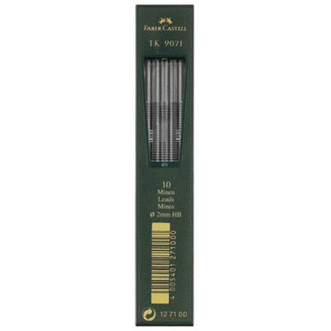 Fallmine 9071 2mm HB 10ST FABER CASTELL 127100